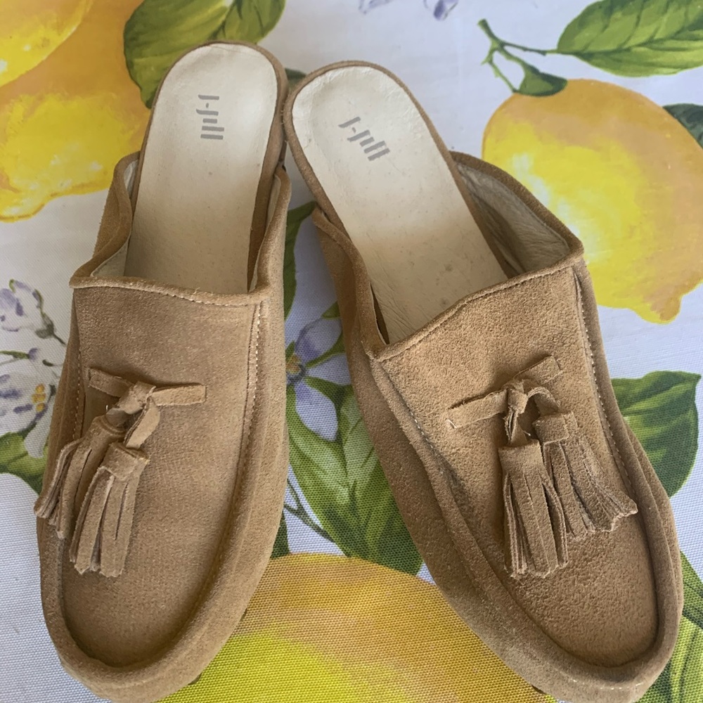 J.Jill suede mules